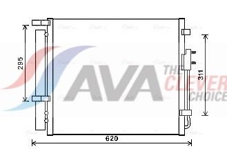 Конденсатор, кондиционер AVA HY5343D