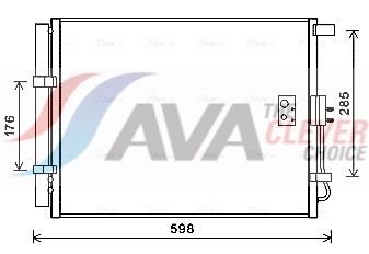 Конденсатор, кондиционер AVA HY5373D