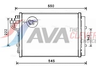 Конденсатор, кондиционер AVA HY5445D
