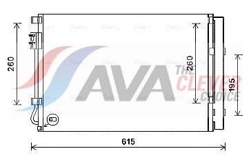 Конденсатор, кондиционер AVA KAA5280D
