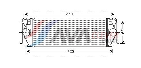 Интеркулер AVA MS4396