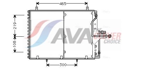 Конденсатор, кондиционер AVA MS5169