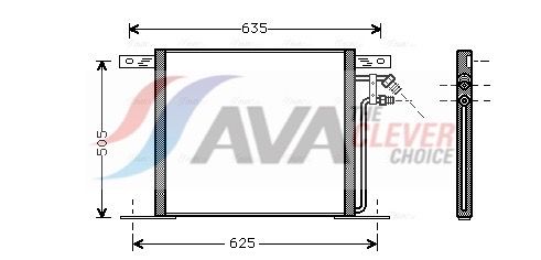Конденсатор, кондиционер AVA MS5220