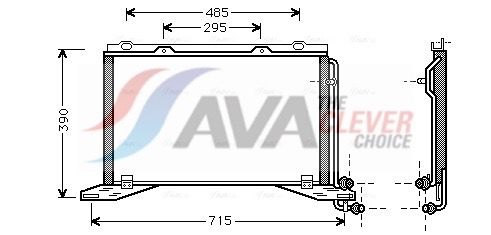 Конденсатор, кондиционер AVA MS5222