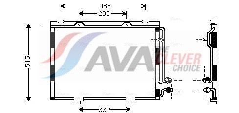Конденсатор, кондиционер AVA MS5232