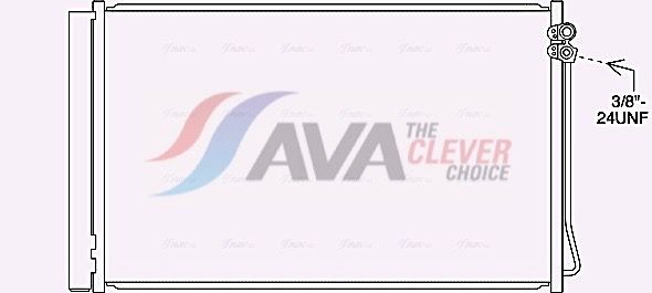 Конденсатор, кондиционер AVA MS5717D