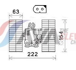 Вентилятор салона AVA MS8632