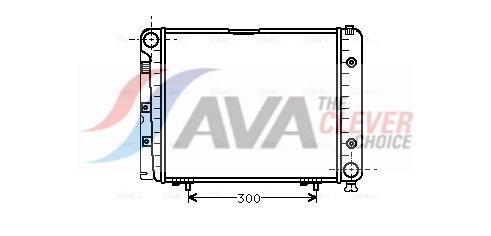 Радиатор, охлаждение двигателя AVA MSA2066