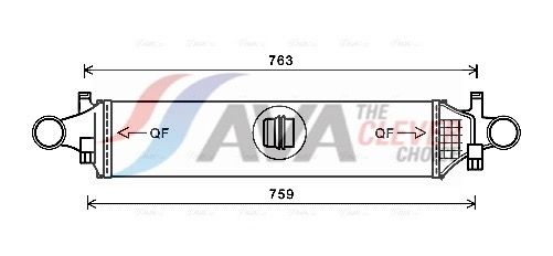 Интеркулер AVA MSA4658