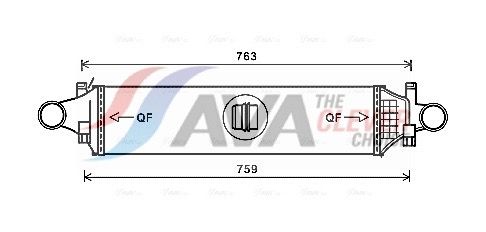 Интеркулер AVA MSA4659