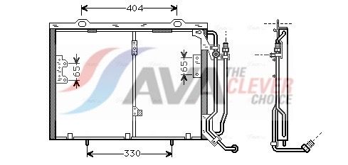 Конденсатор, кондиционер AVA MSA5245