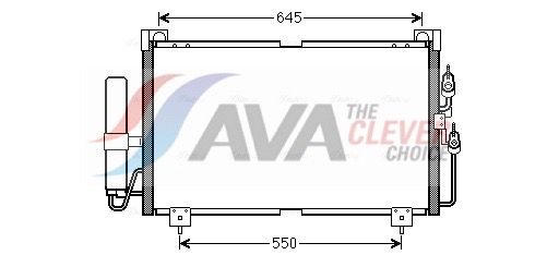 Конденсатор, кондиционер AVA MT5213D
