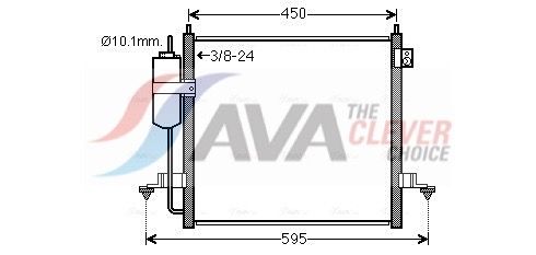 Конденсатор, кондиционер AVA MT5218D