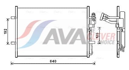 Конденсатор, кондиционер AVA MZ5281D