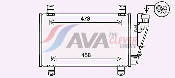Конденсатор, кондиционер AVA MZ5283D