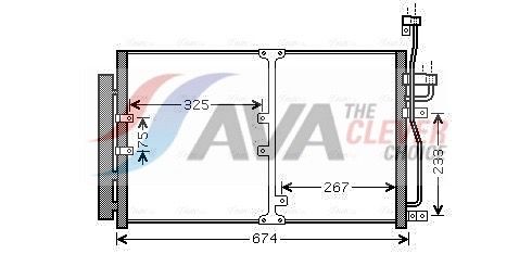 Конденсатор, кондиционер AVA OL5425D