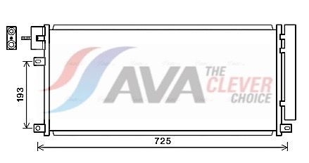 Конденсатор, кондиционер AVA OL5634D