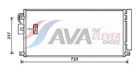 Конденсатор, кондиционер AVA OL5638D