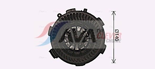 Вентилятор салона AVA OL8696