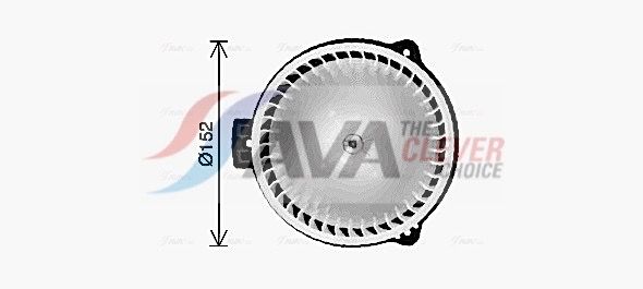 Вентилятор салона AVA OL8728