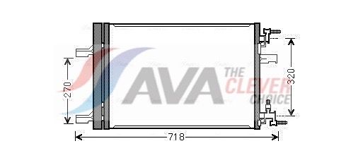 Конденсатор, кондиционер AVA OLA5500D