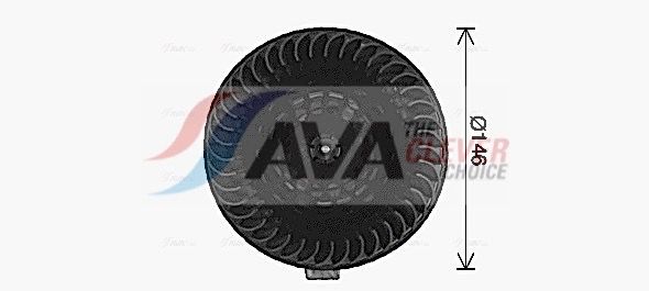 Вентилятор салона AVA PE8421