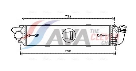 Интеркулер AVA RT4622