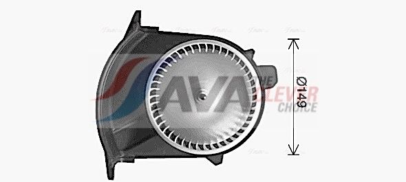 Вентилятор салона AVA RT8655