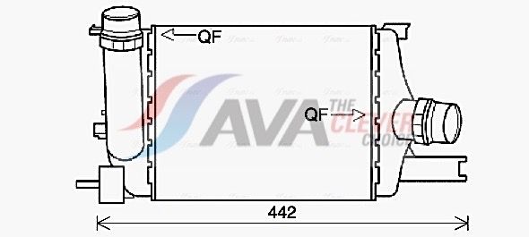 Интеркулер AVA RTA4602
