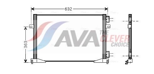Конденсатор, кондиционер AVA RTA5400