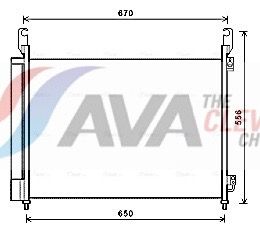 Конденсатор, кондиционер AVA RTA5466D