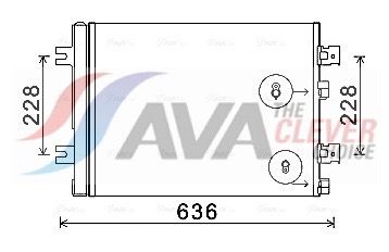 Конденсатор, кондиционер AVA RTA5467D