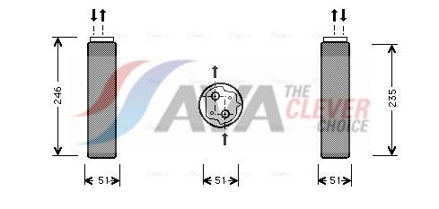 Осушитель, кондиционер AVA RTD094
