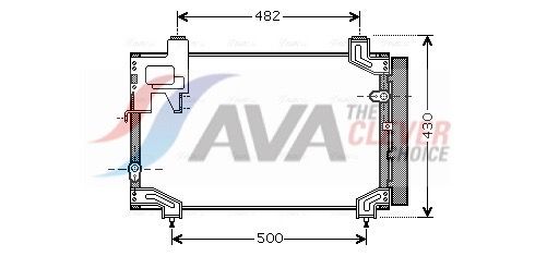 Конденсатор, кондиционер AVA TO5394D