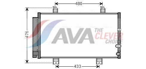 Конденсатор, кондиционер AVA TO5662D