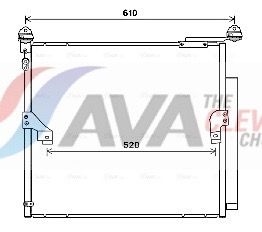 Конденсатор, кондиционер AVA TO5677D