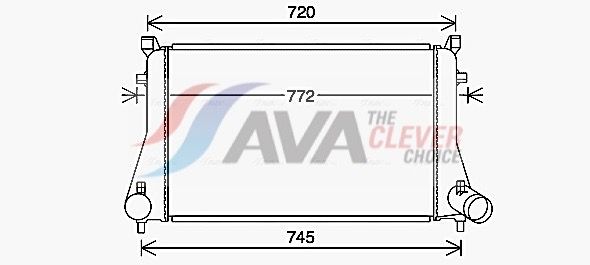 Интеркулер AVA VN4403