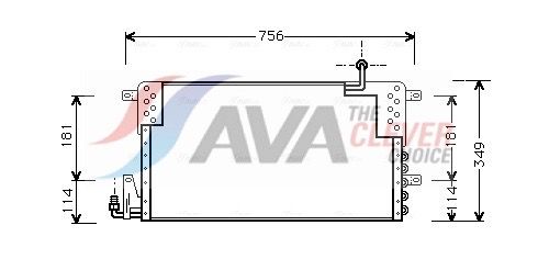 Конденсатор, кондиционер AVA VN5161