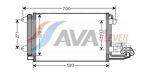 Конденсатор, кондиционер AVA VN5209D