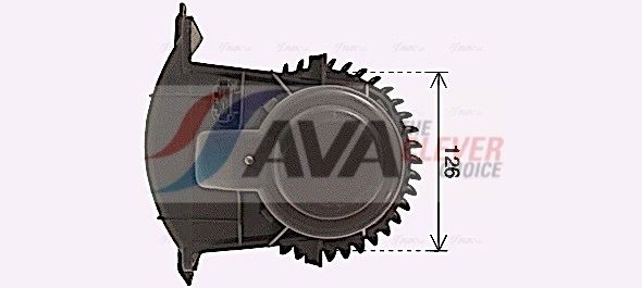 Вентилятор салона AVA VN8411