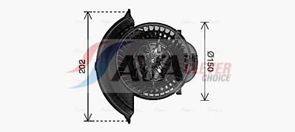 Вентилятор салона AVA VN8435