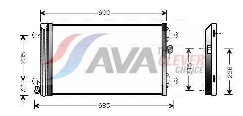Конденсатор, кондиционер AVA VNA5183D