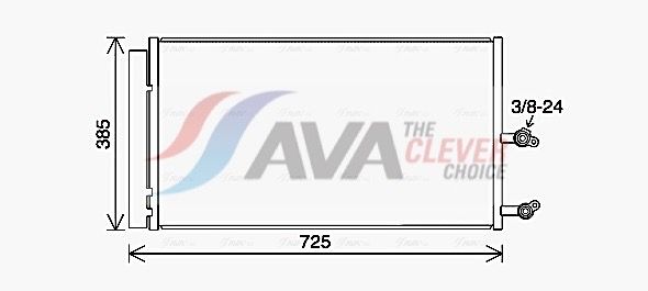 Конденсатор, кондиционер AVA VO5194D