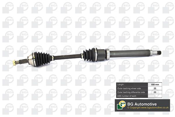 Приводной вал BGA DS2301R