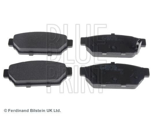 Комплект тормозных колодок, дисковый тормоз BLUE LINE ADC44244