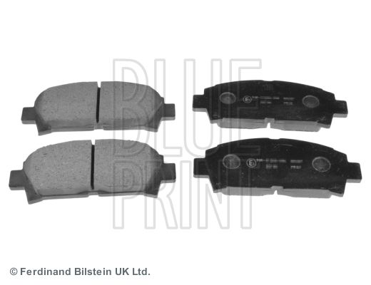 Комплект тормозных колодок, дисковый тормоз BLUE LINE ADT342101