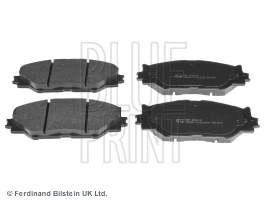 Комплект тормозных колодок, дисковый тормоз BLUE LINE ADT342163