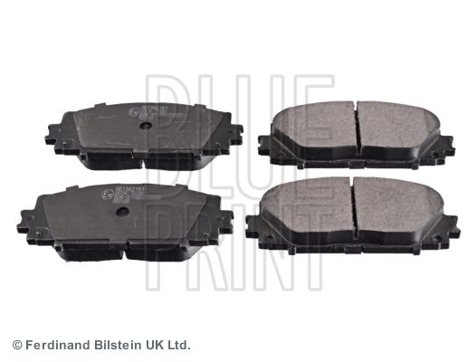 Комплект тормозных колодок, дисковый тормоз BLUE LINE ADT342181