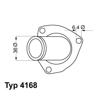 Термостат, охлаждающая жидкость BorgWarner 416892D