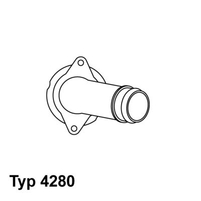 Термостат, охлаждающая жидкость BorgWarner 428085D